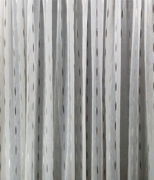 Perdea MASTEL crem model M4 confectionata cu rejansa